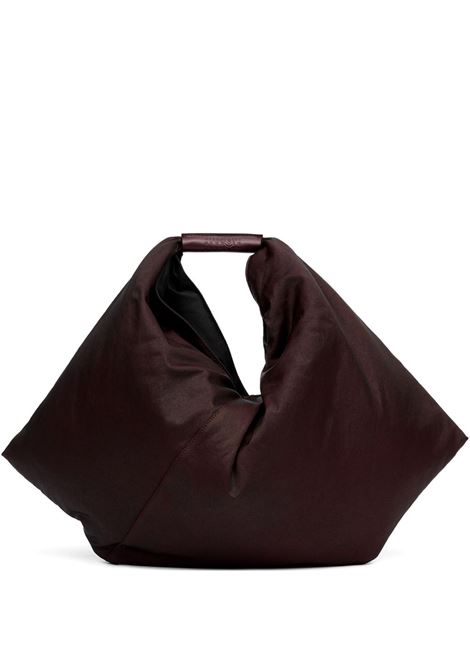 borsa japanese draped donna marrone MM6 MAISON MARGIELA | SB5WC0019 P8487T5075